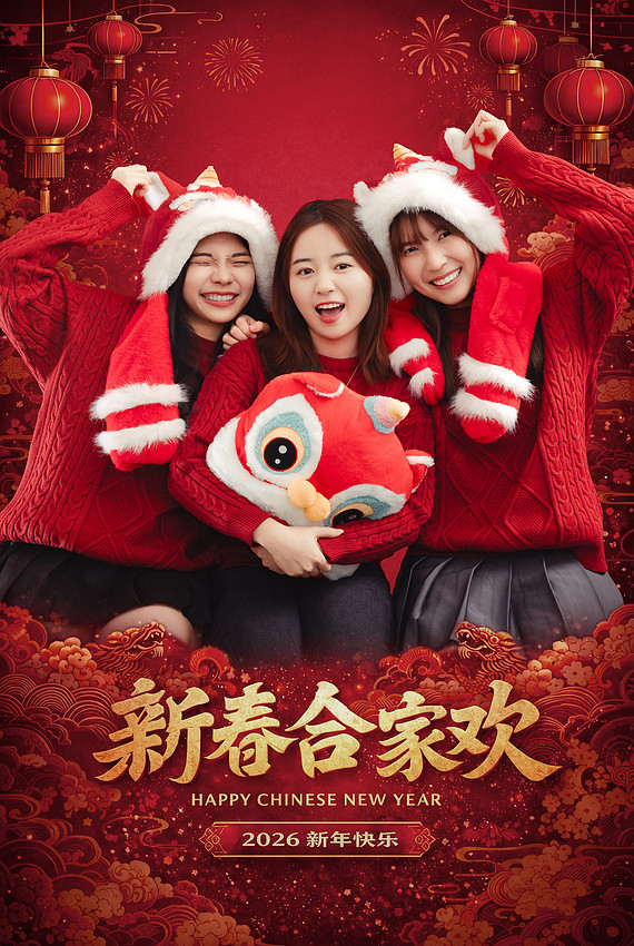 CNY RED design 2V
