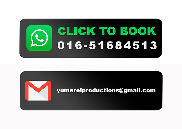 Book Now - Whatsapp or Email